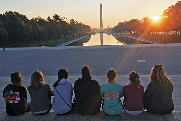 Assumption students in DC