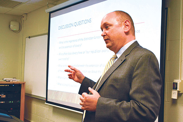 Assumption Provost Greg Weiner, Ph.D.