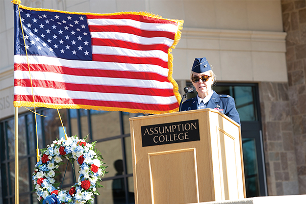 Assumption celebrates Veterans Day 2018